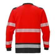 Fristads High Vis T-Shirt Langarm KL. 3 7724 THV Rot (Herren)-3