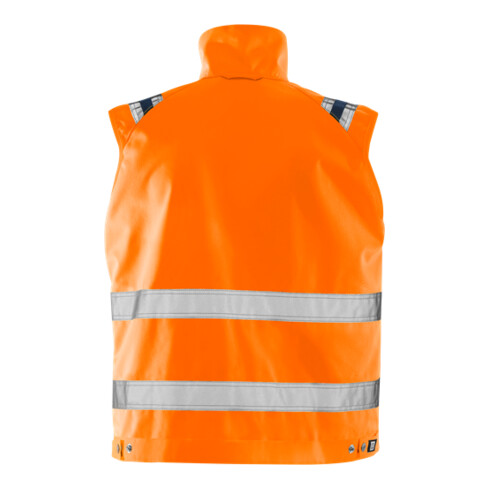 Fristads High Vis Weste, Kl. 2 5013 PLU Größe S Warnschutz-Orange