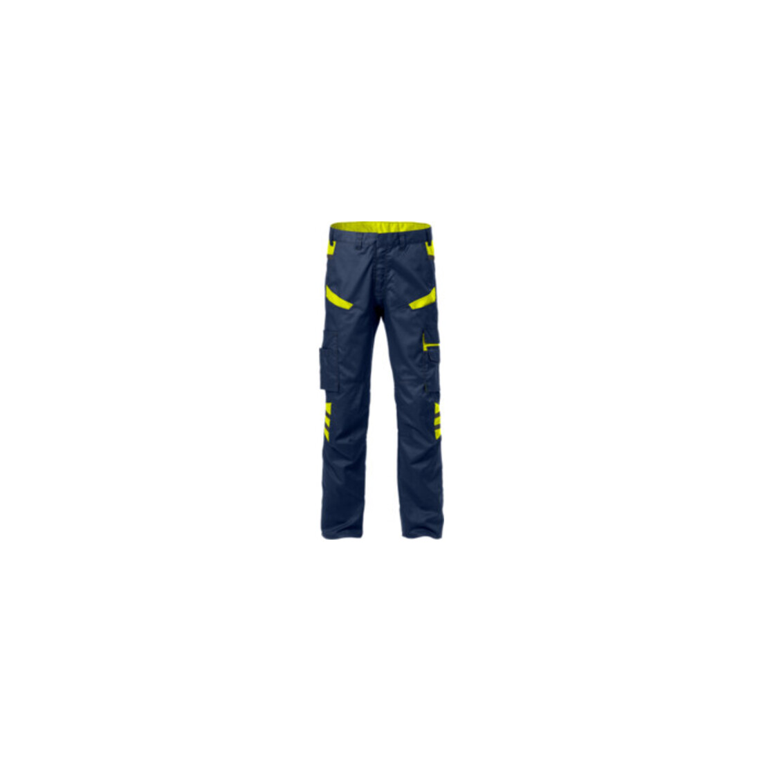 Fristads Hose 2552 STFP Marine/Gelb (Herren)