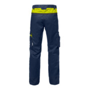 Fristads Hose 2552 STFP Marine/Gelb (Herren)-5