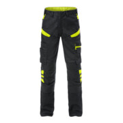 Fristads Hose 2555 STFP Schwarz Schwarz/Gelb (Herren)