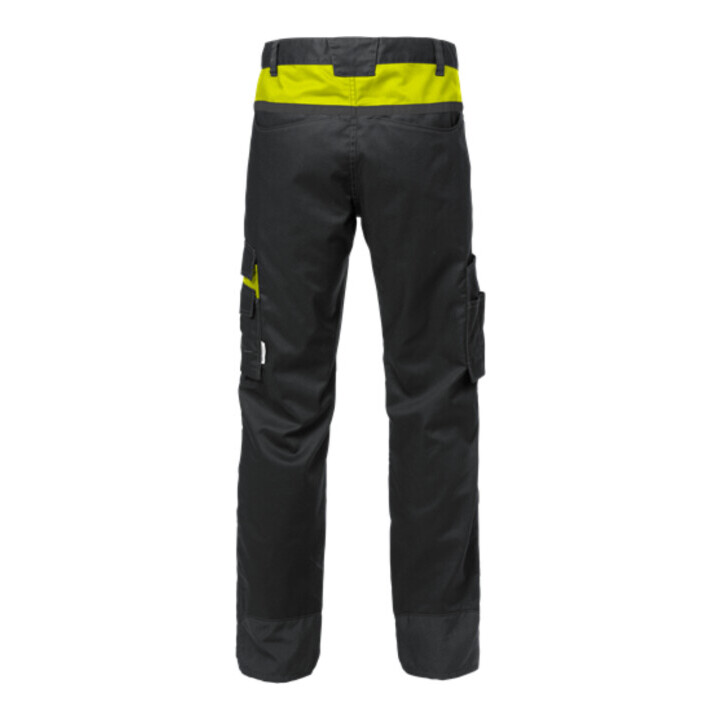 Fristads Hose 2555 STFP Schwarz Schwarz/Gelb (Herren)