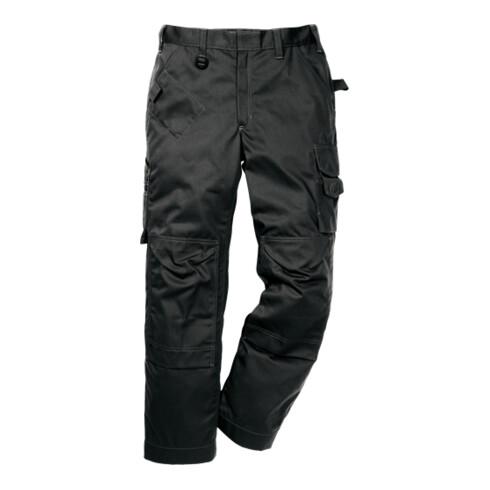 Fristads Icon One Baumwoll-Hose 2112 KC, mit Knietaschen Größe D120 Schwarz