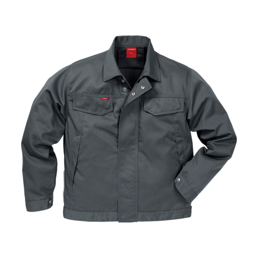 Fristads Icon One Baumwoll-Jacke 4111 KC Größe 4XL Dunkelgrau