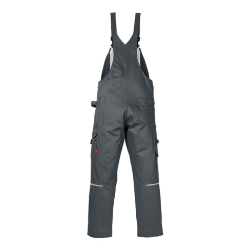 Fristads Icon One Baumwoll-Latzhose 1111 KC Größe C150 Dunkelgrau
