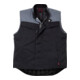 Fristads Icon Two Weste 5312 LUXE Größe L Schwarz/Grau
