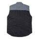 Fristads Icon Two Weste 5312 LUXE Größe L Schwarz/Grau