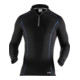 Fristads Polartec Zipper-T-Shirt Langarm 7078 PT Schwarz (Herren)-1