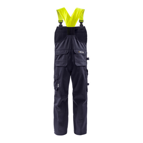 Fristads Schweisser latzhose 1029 WEL Größe C54 Marine/Warnschutz-Gelb