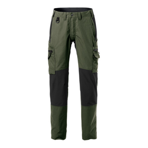 Fristads Service Stretch-Hose Damen 2701 PLW Größe 40 Army Grün/Schwarz