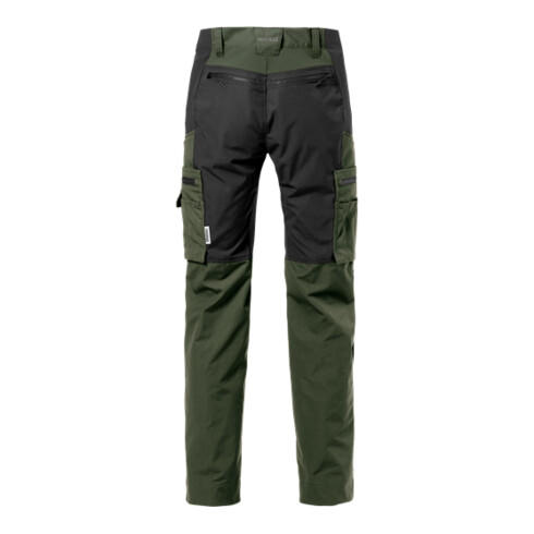 Fristads Service Stretch-Hose Damen 2701 PLW Größe 40 Army Grün/Schwarz