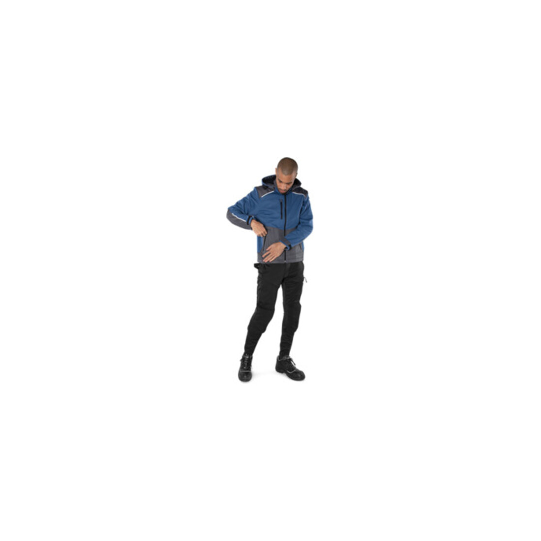 Fristads Softshell-Winterjacke 4060 CFJ Blau (Herren)
