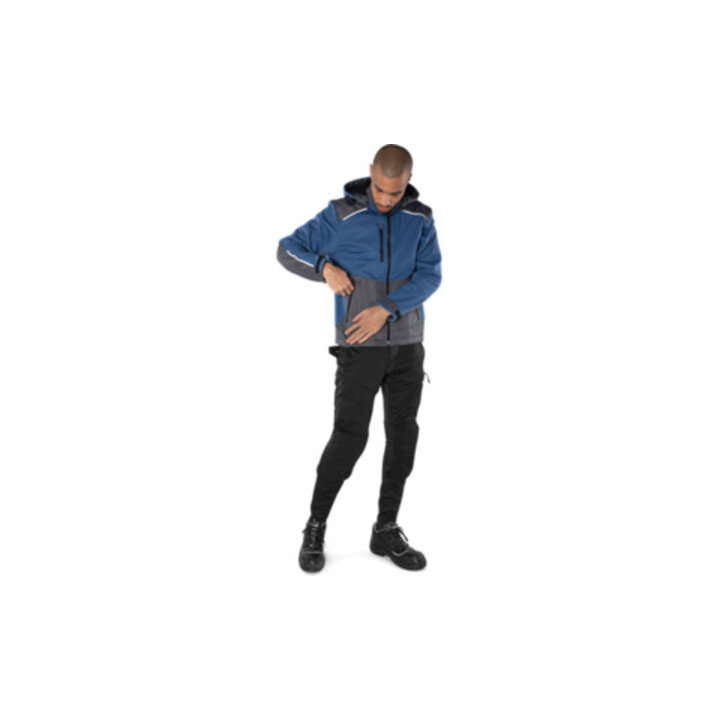 Fristads Softshell-Winterjacke 4060 CFJ Blau (Herren)