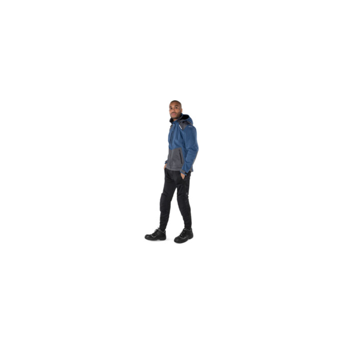 Fristads Softshell-Winterjacke 4060 CFJ Blau (Herren)