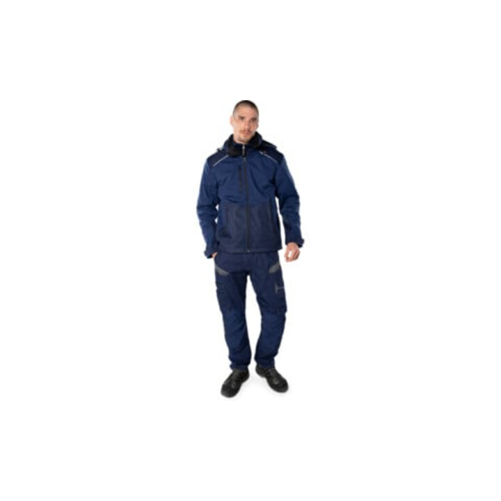 Fristads Softshell-Winterjacke 4060 CFJ Dunkelblau (Herren)
