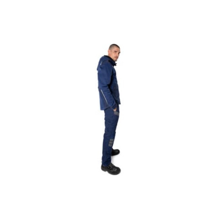 Fristads Softshell-Winterjacke 4060 CFJ Dunkelblau (Herren)
