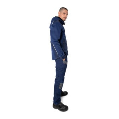 Fristads Softshell-Winterjacke 4060 CFJ Dunkelblau (Herren)