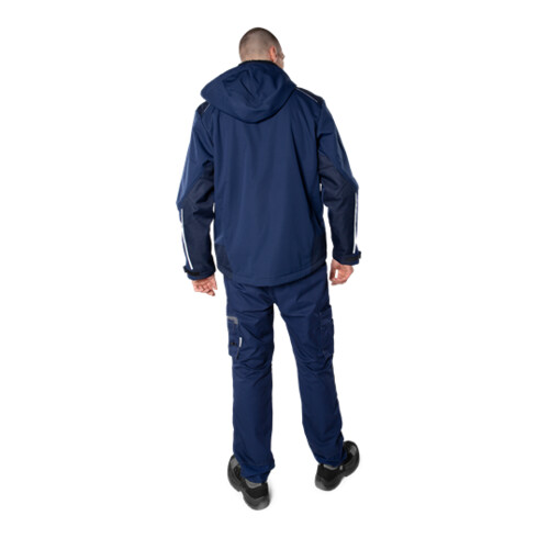 Fristads Softshell-Winterjacke 4060 CFJ Dunkelblau (Herren)