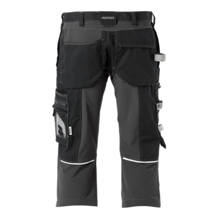 Fristads Stretch-3/4-Hose 2531 CYD Schwarz (Herren)