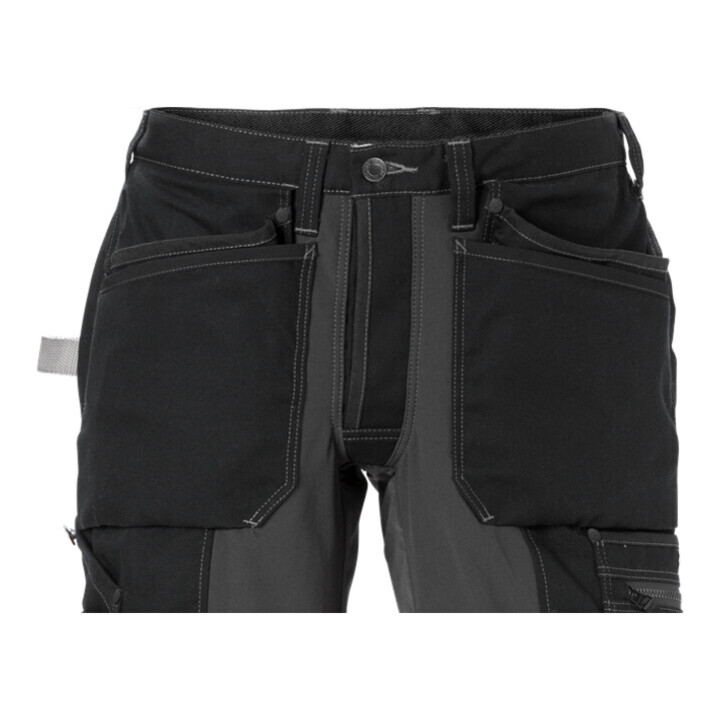 Fristads Stretch-3/4-Hose 2531 CYD Schwarz (Herren)