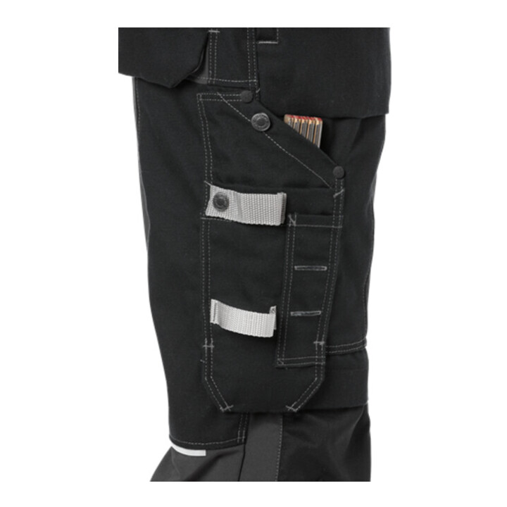 Fristads Stretch-3/4-Hose 2531 CYD Schwarz (Herren)