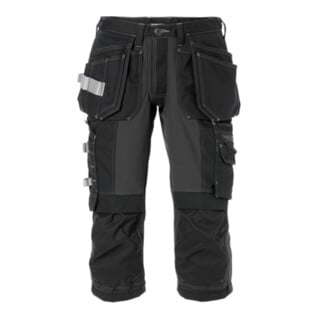 Fristads Stretch-3/4-Hose 2531 CYD Schwarz (Herren)