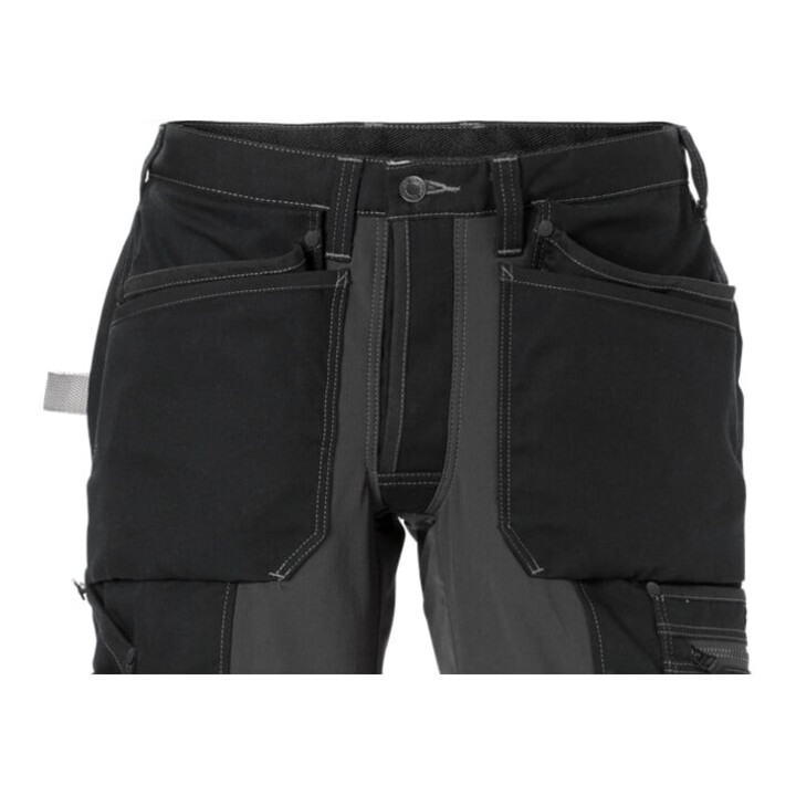 Fristads Stretch-3/4-Hose 2531 CYD Schwarz (Herren)