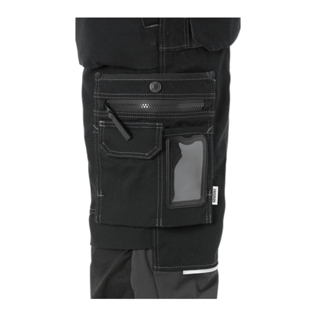 Fristads Stretch-3/4-Hose 2531 CYD Schwarz (Herren)