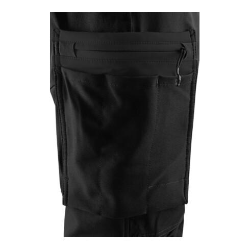 Fristads Stretch-Hose 2653 LWS Größe D84 Schwarz/Gelb