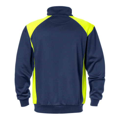 Fristads Sweatshirt 7048 SHV Größe 4XL Marine/Warnschutz-Gelb