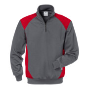 Fristads Sweatshirt 7048 SHV Rot; Grau (Herren)-1
