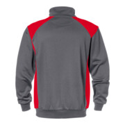 Fristads Sweatshirt 7048 SHV Rot; Grau (Herren)-3