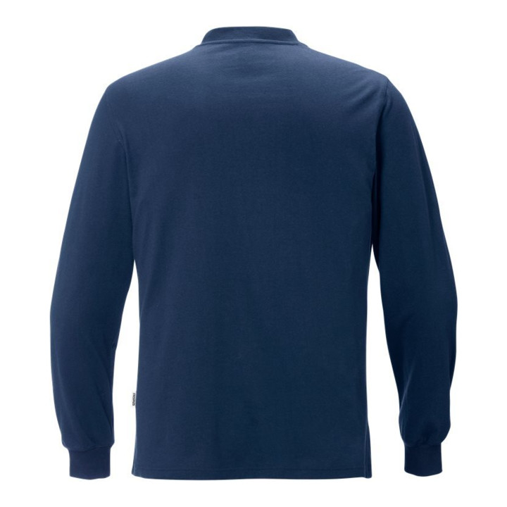 Fristads Sweatshirt 7048 SHV Marine/Gelb (Herren)