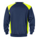 Fristads Sweatshirt 7148 SHV Größe 4XL Marine/Warnschutz-Gelb-3