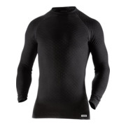 Fristads T-Shirt Langarm 743 PC Schwarz (Herren)-1