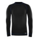 Fristads T-Shirt aus Wolle Langarm 7517 MW Schwarz (Herren)