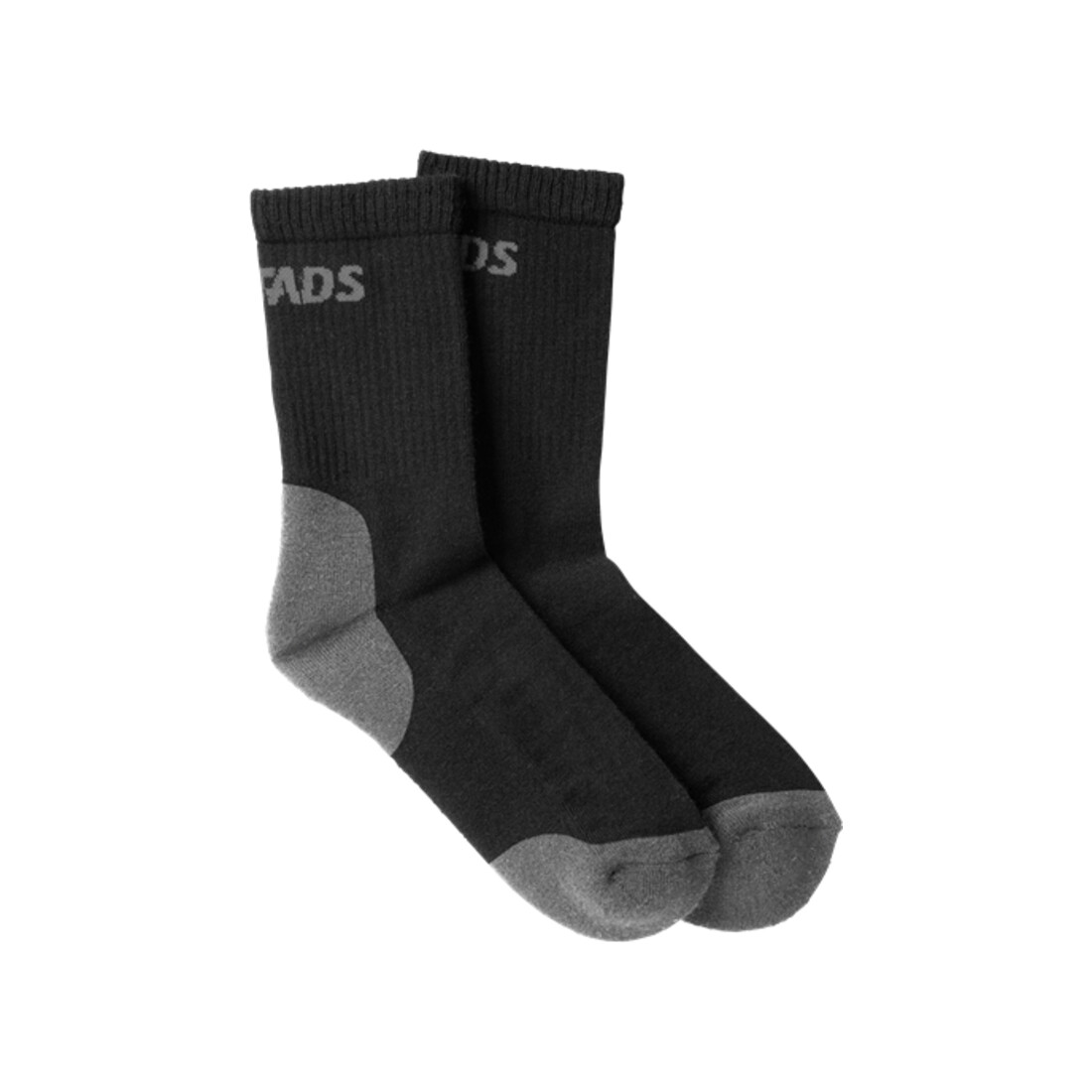 Fristads Wollsocken 2er-Pack 9168 SOW Größe 36-39 Schwarz