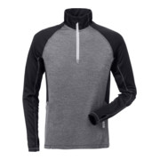 Fristads Zipper-Sweatshirt Langarm 7514 LKN Schwarz (Herren)-1