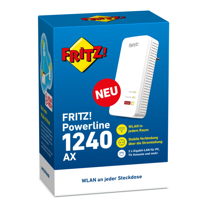 FRITZ Adaptateur individuel Powerline FRITZ!Powerline1240