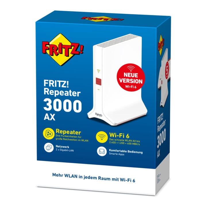 FRITZ Repeater FRITZ!Repeater3000AX WLAN Mesh 4200 MBit/s