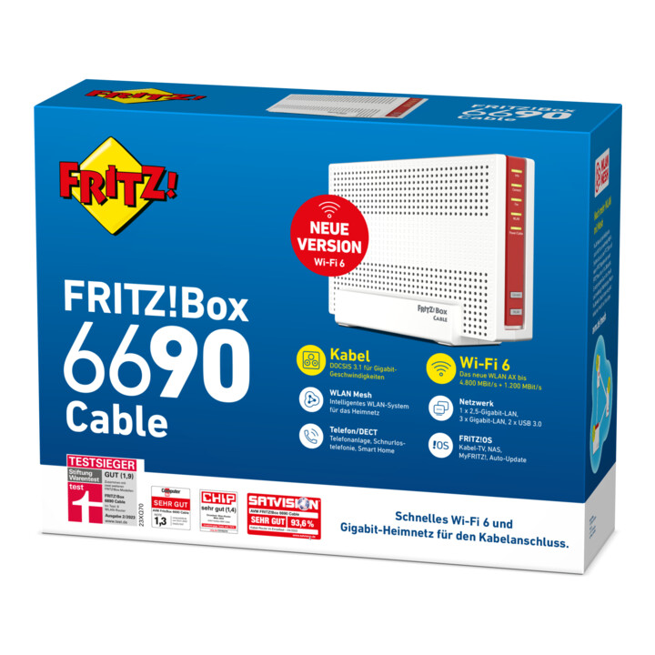 fritz Routeur WLAN FRITZ!Box 6690 CABLE