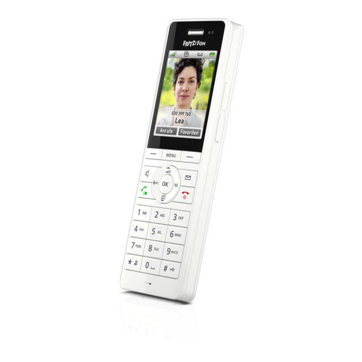 FRITZ Téléphone FRITZ!Fon X6 blanc écran couleur DECT