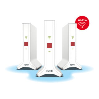 FRITZ WLAN Répéteur 3000 AX Pack de 3 MeshSet 4200