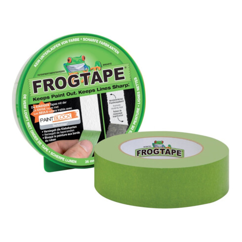 FROGTAPE Ruban de peintre, vert, 24 mm x 41,1 m