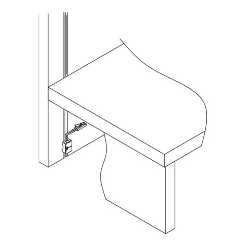 Front-Einsp. schw re 36W 12V,36W, 2m,LED-St. Schw.