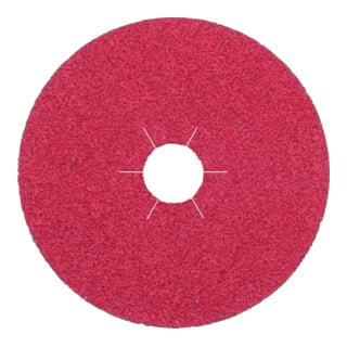 FS 964 Disques Fibre céramique Klingspor 115 x 22 mm Grain 24 alésage étoilé