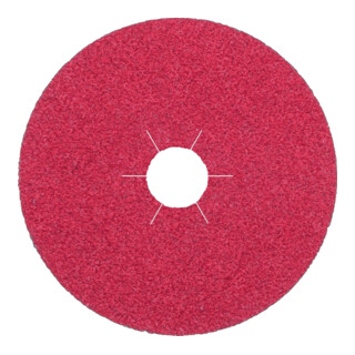 FS 964 Disques Fibre céramique Klingspor 125 x 22 mm Grain 24 alésage étoilé