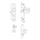 FS-Knopflangschild OGRO 3030/7020 AL FS Alu.F1 ovales Langschild Vollblatt OGRO-4