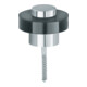 FSB Bodentürpuffer 38 3881 D.45mm H.34mm Alu.naturf./F1 Dübelmontage-1
