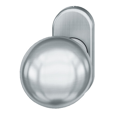 FSB Bouton de porte à cadre 07 0802 Matériau VA 6204 4-KT. 9mm fixe